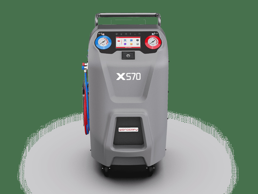Машина спасения кондиционирования воздуха серого цвета X570 с принтером для R134a